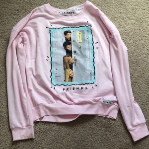 Women’s Friends Graphic Long sleeve pajama top